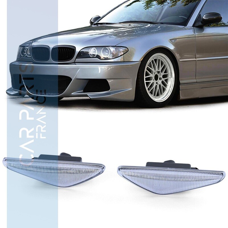 Paire de clignotants latéraux à LED pour Bmw Série 3 E46 2003 - 2007