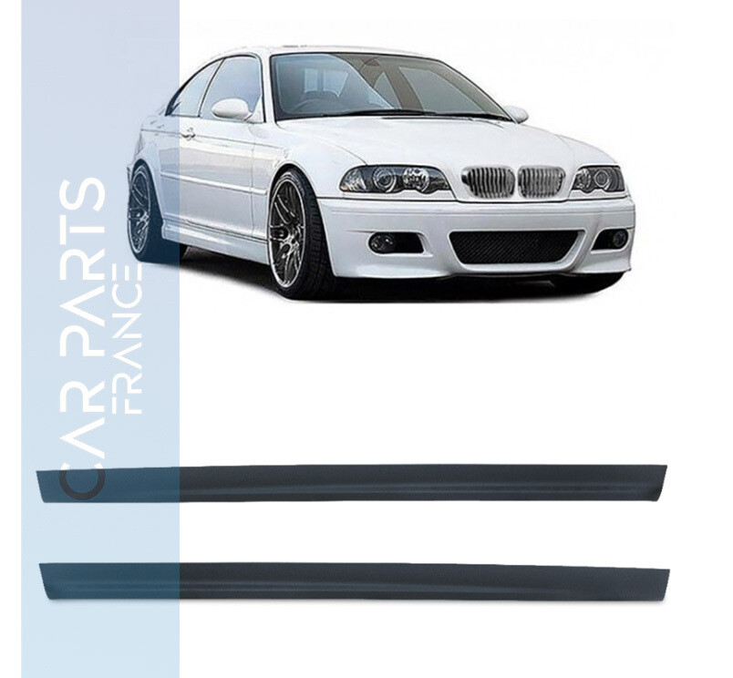 Bas de caisse / Jupes latérales sport pour BMW Série 3 E46 Look Pack M pour Coupé et Cabriolet