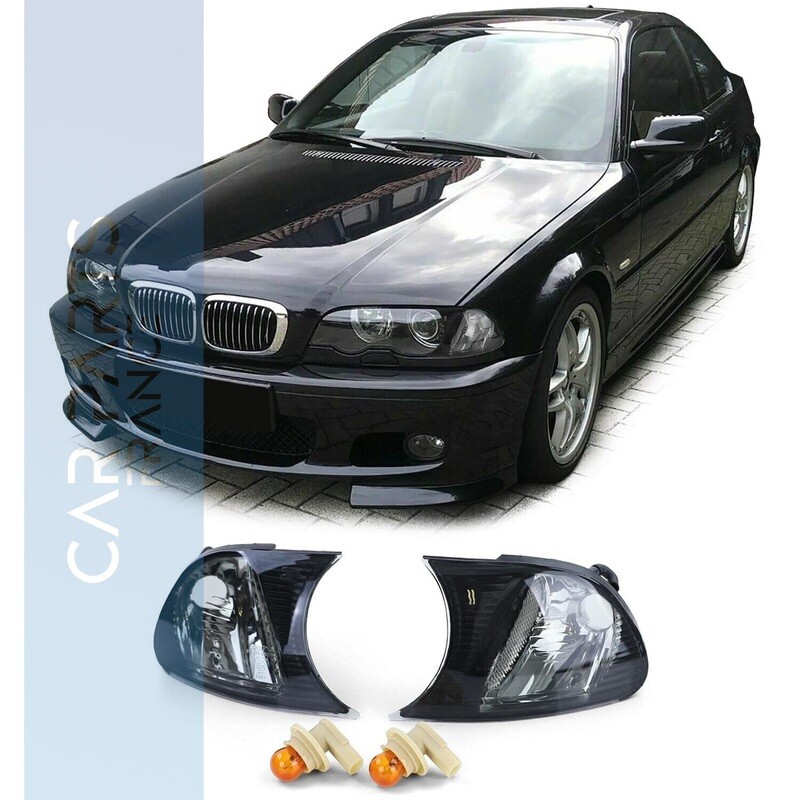 Paire de phares avant pour BMW Série 3 E46 Coupé Cabrio 2001 - 2003