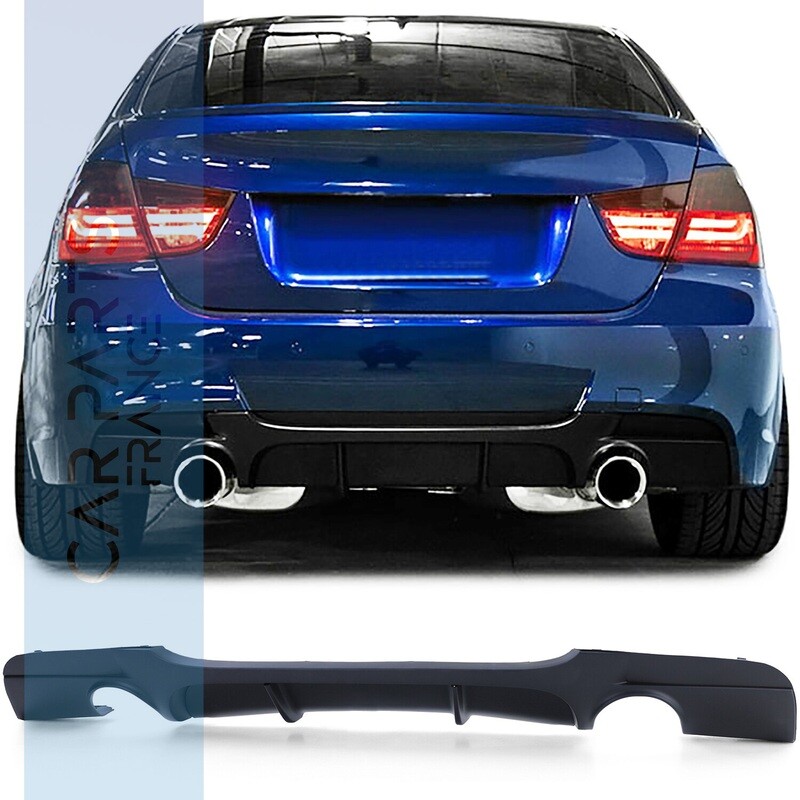 Diffuseur arrière Performance pour BMW Série 3 E90 E91 - noir mat