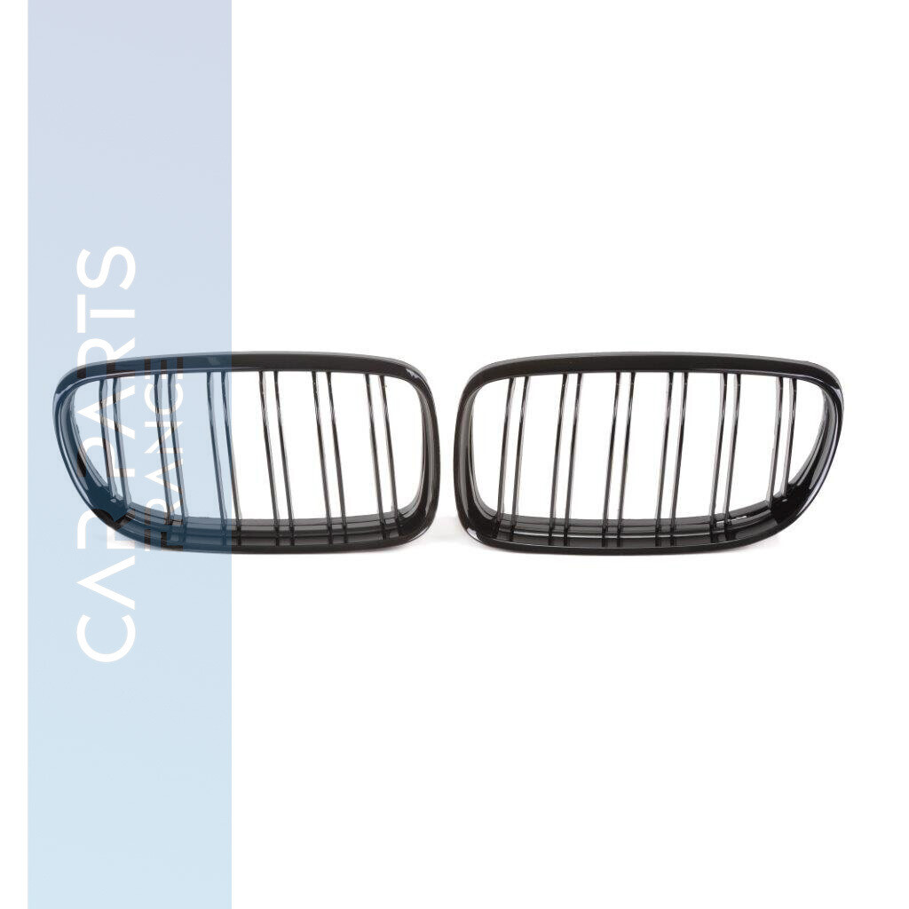 Calandre / Grille double lame  pour BMW Série 3 E90 noir brillant 2008-2011