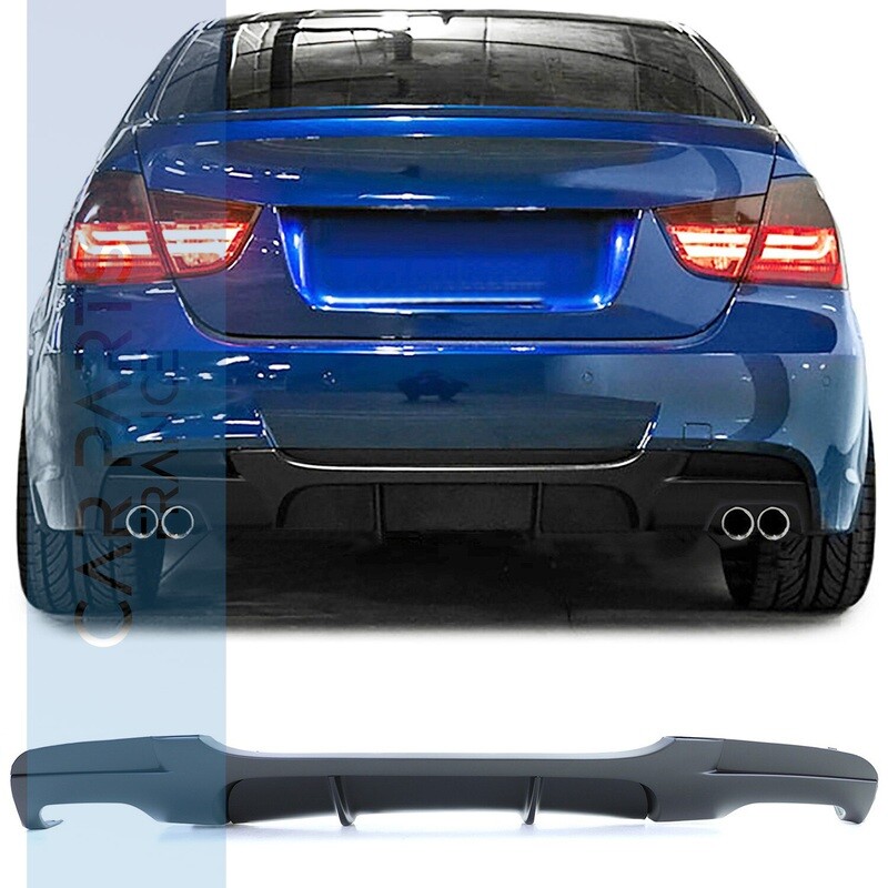 Diffuseur arrière Performance pour BMW Série 3 E90 E91 - noir mat