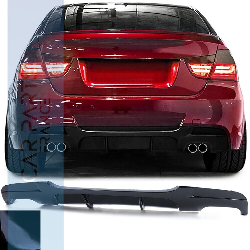 Diffuseur arrière Performance pour BMW Série 3 E90 E91 - noir brillant
