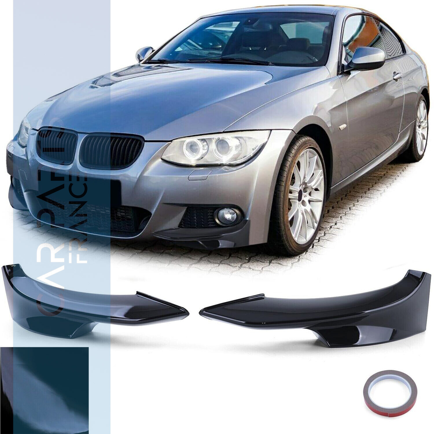 Déflecteur Performance BMW Série 3 E92 E93 2010-2013 - noir brillant