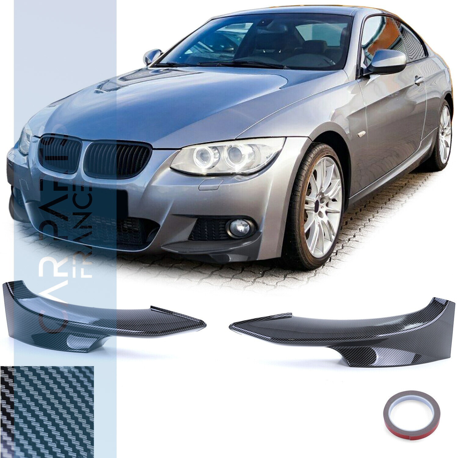 Déflecteur Performance BMW Série 3 E92 E93 2010-2013 - Look carbone