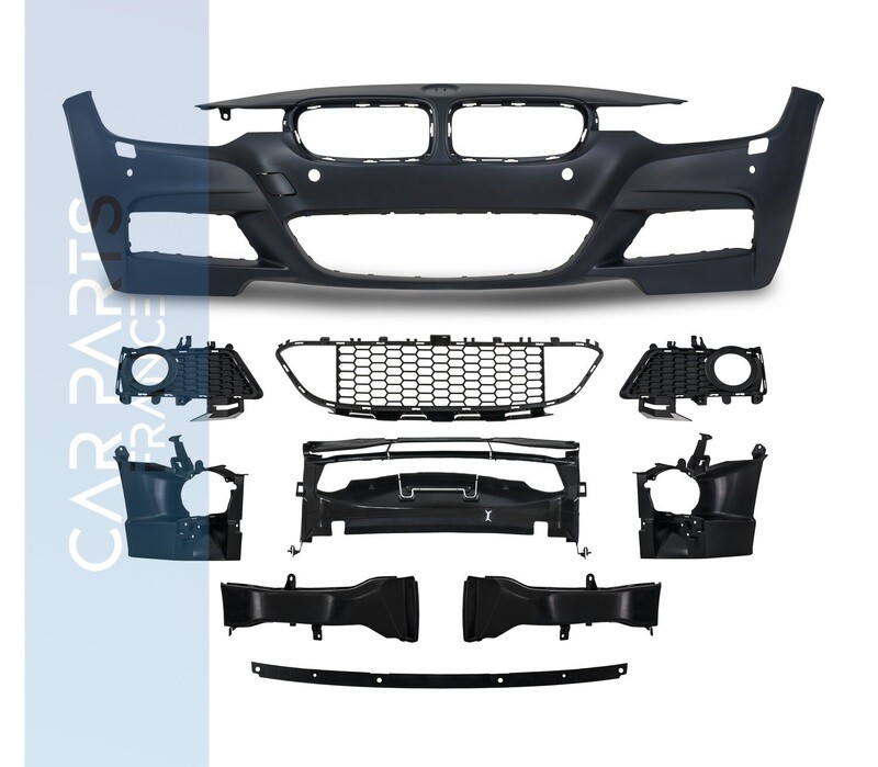 Pare- choc avant BMW F30 F31 Look Pack M Performance Phase 2 2015 - 2019