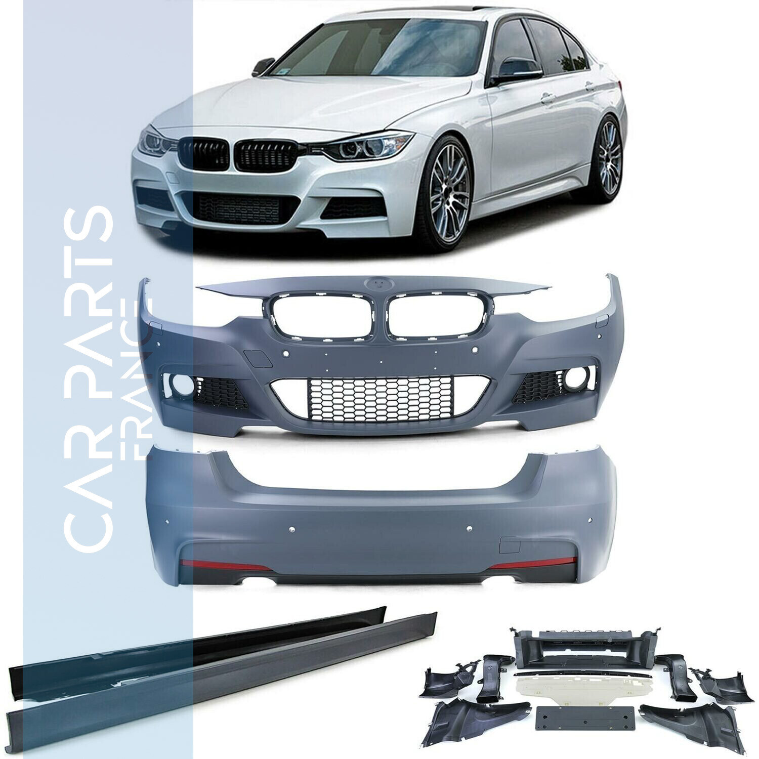Kit de carrosserie complet / bodykit pour BMW Série 3 F30 PAck M 2011-2015