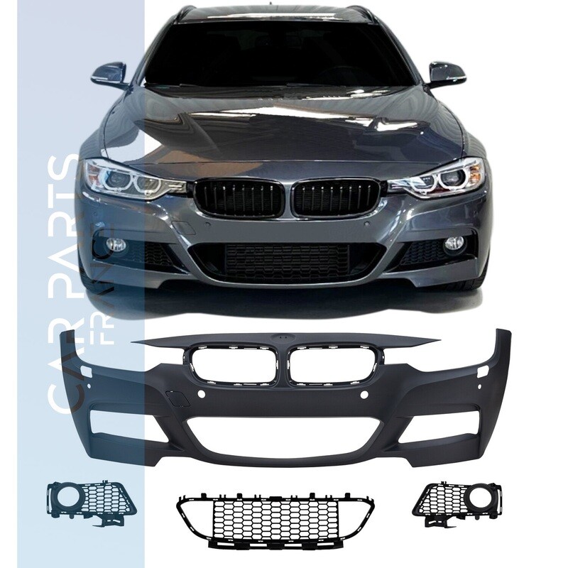 Pare-chocs avant pour BMW Série 3 F30 F31 Pack M (Look 3) 2011-2019