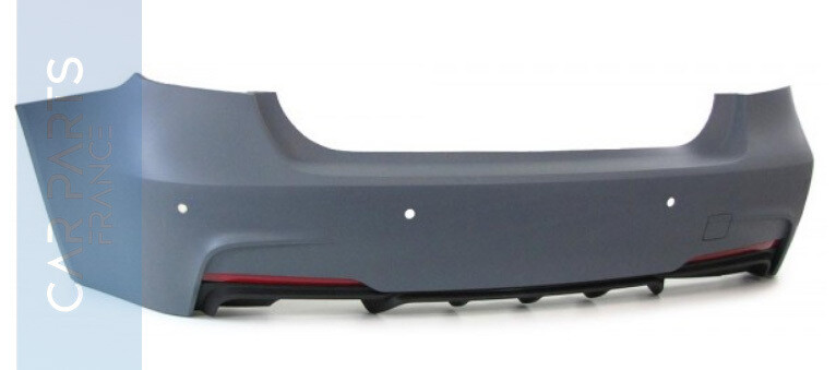 Pare-chocs arrière M Performance pour BMW Série 3 F30 2011-2019