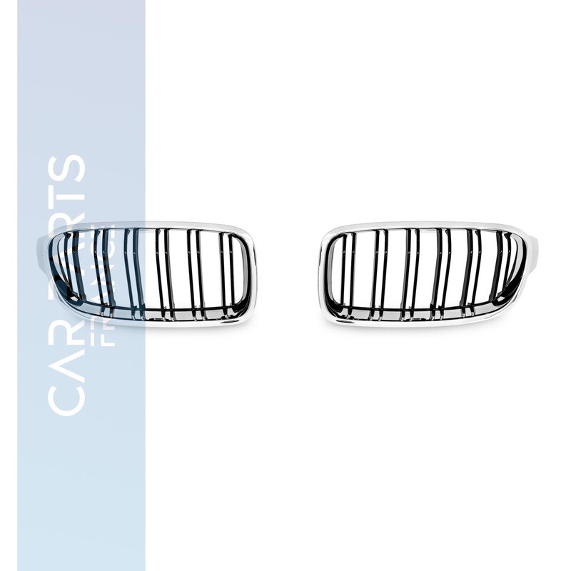Calandre / Grille double lame pour BMW Série 3 F30 F31