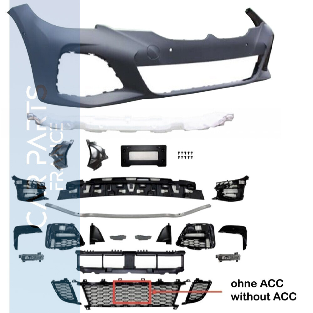 Pare-chocs avant pour BMW Série 3 G20 G21 +2019 Look Pack M