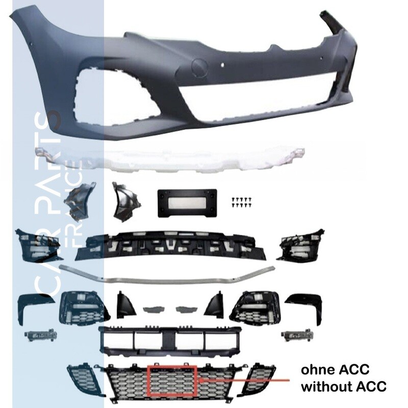 Pare-chocs avant pour BMW Série 3 G20 G21 +2019 Look Pack M