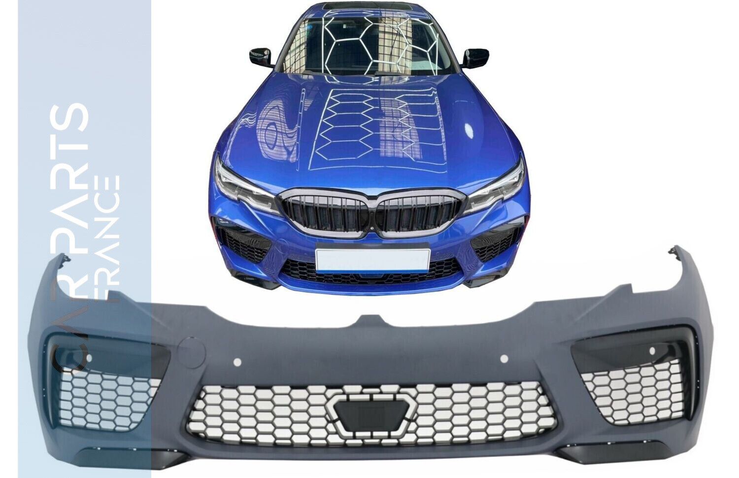 Pare-chocs avant pour BMW Série 3 G20 G21 +2019 Look Pack M