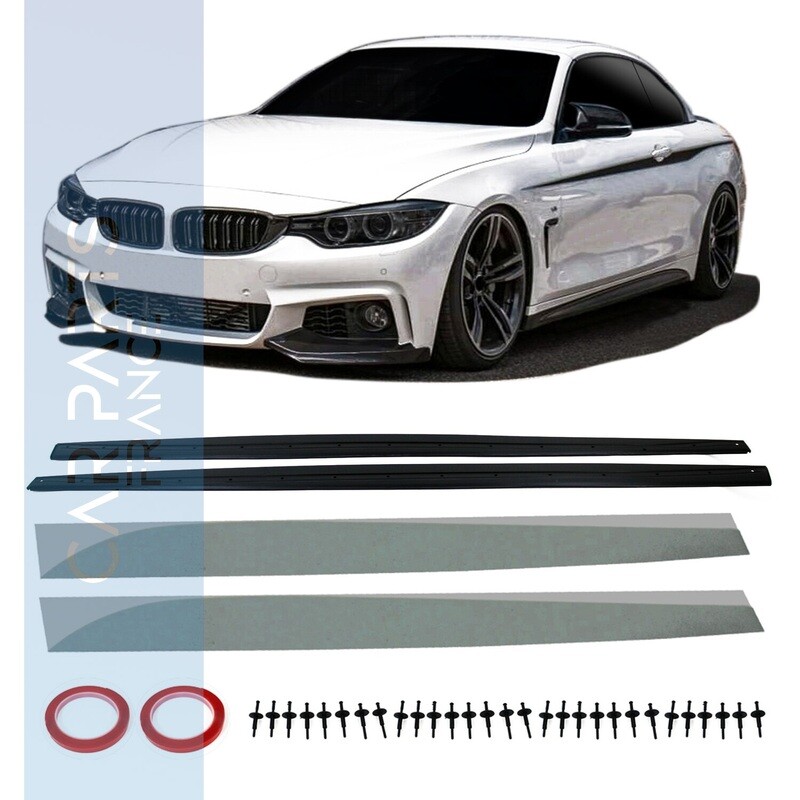 Rajout de bas de caisse pour BMW Série 4 F32 F33 F36 look Performance