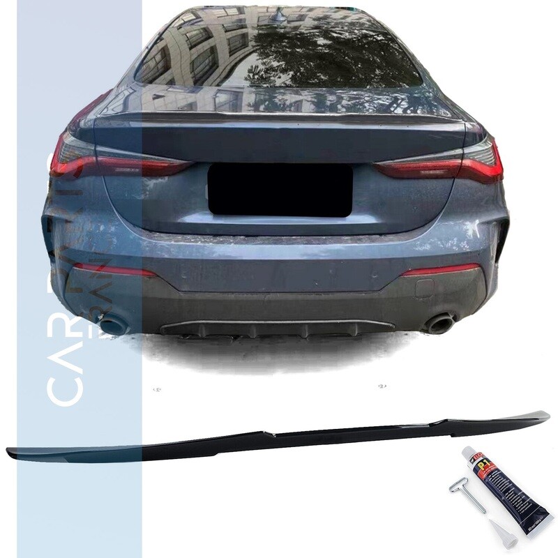 Aileron / becquet arrière noir brillant pour BMW Série 4 G22 G23 à partir de 2020