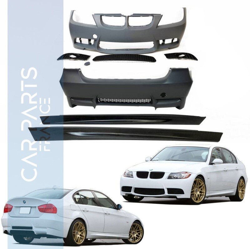 Bodykit / Kit de carrosserie pour BMW Série 3 E90 Look M3 2008-2011 - LCI