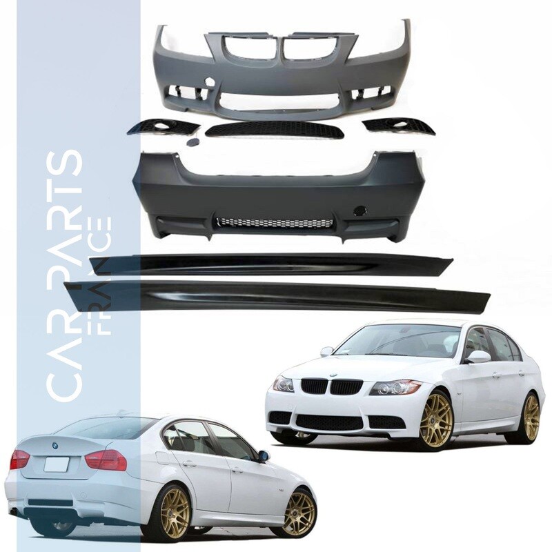 Bodykit / Kit de carrosserie pour BMW Série 3 E90 Look M3 2005-2008
