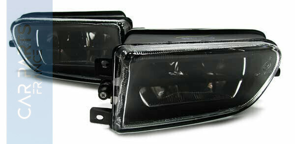 Feux antibrouillard en verre noir pour BMW Série 5 E39 1995-2000 + Z3 1995-2003