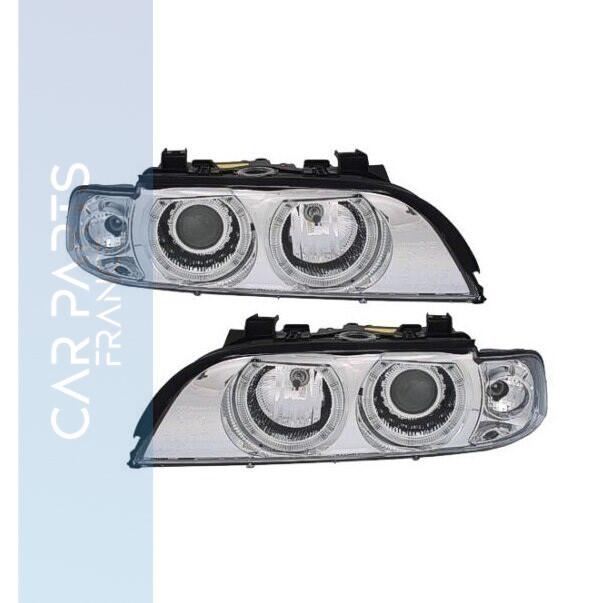 Phares avant Angel Eyes pour BMW Série 5 E39 1995-2000