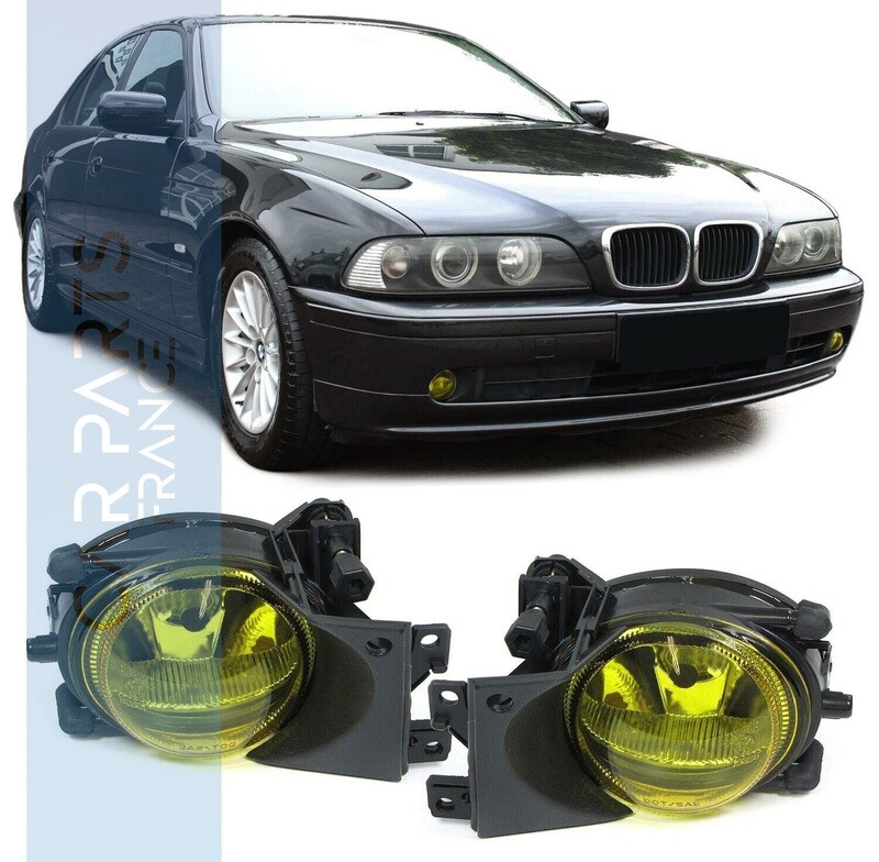 Feux antibrouillard jaune pour BMW Série 5 E39 2000-2004