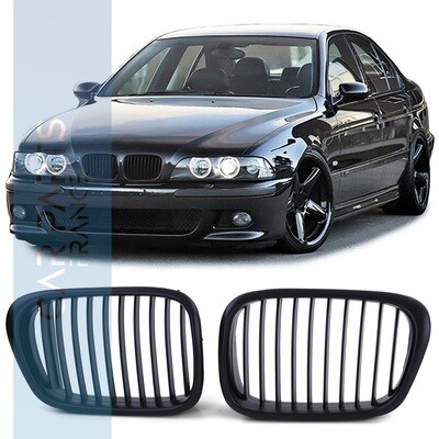 Calandre / Grille pour BMW Série 5 E39 1995-2003 noir mat