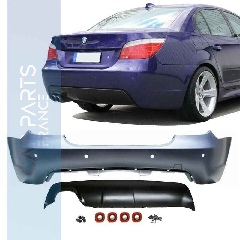 Pare-chocs arrière pour BMW Série 5 E60 look Pack M