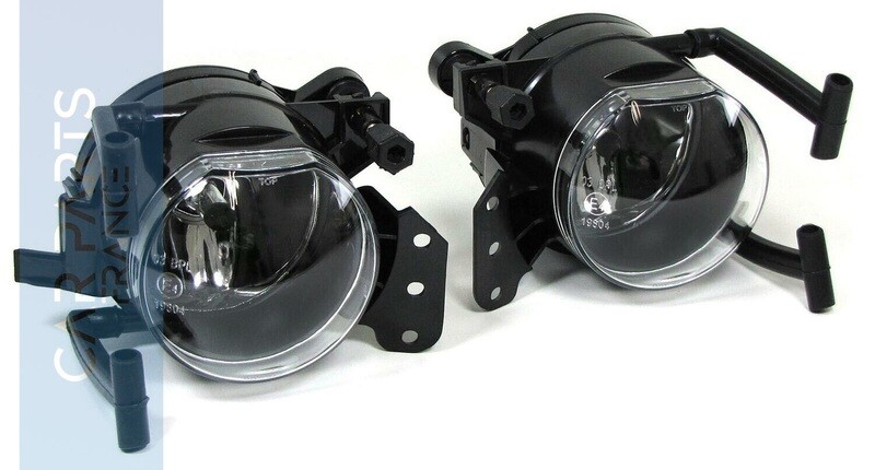 Antibrouillards chromé pour BMW Série 5 E60 E61 2003-2007 / Sans Pack M