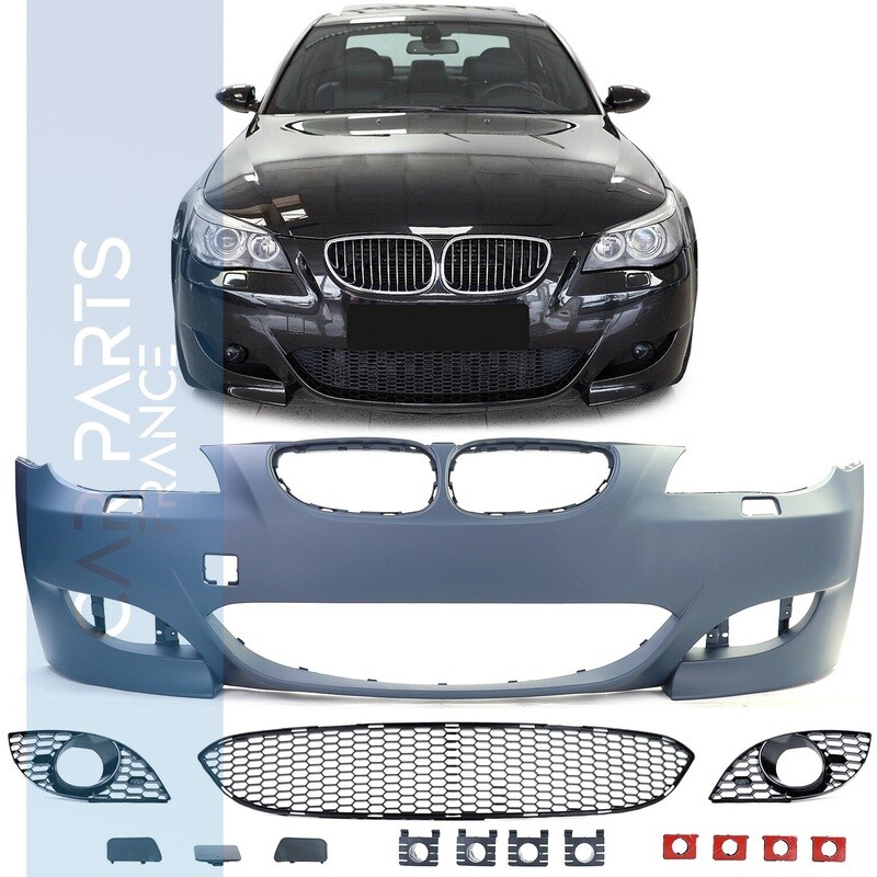 Pare-chocs avant pour BMW Série 5 E60 E61 2003-2010 look M5