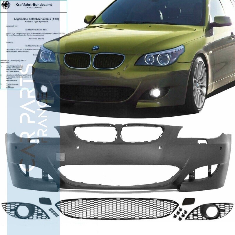 Pare-choc avant pour BMW Série 5 E60 E61 2003-2007 Pack M M5