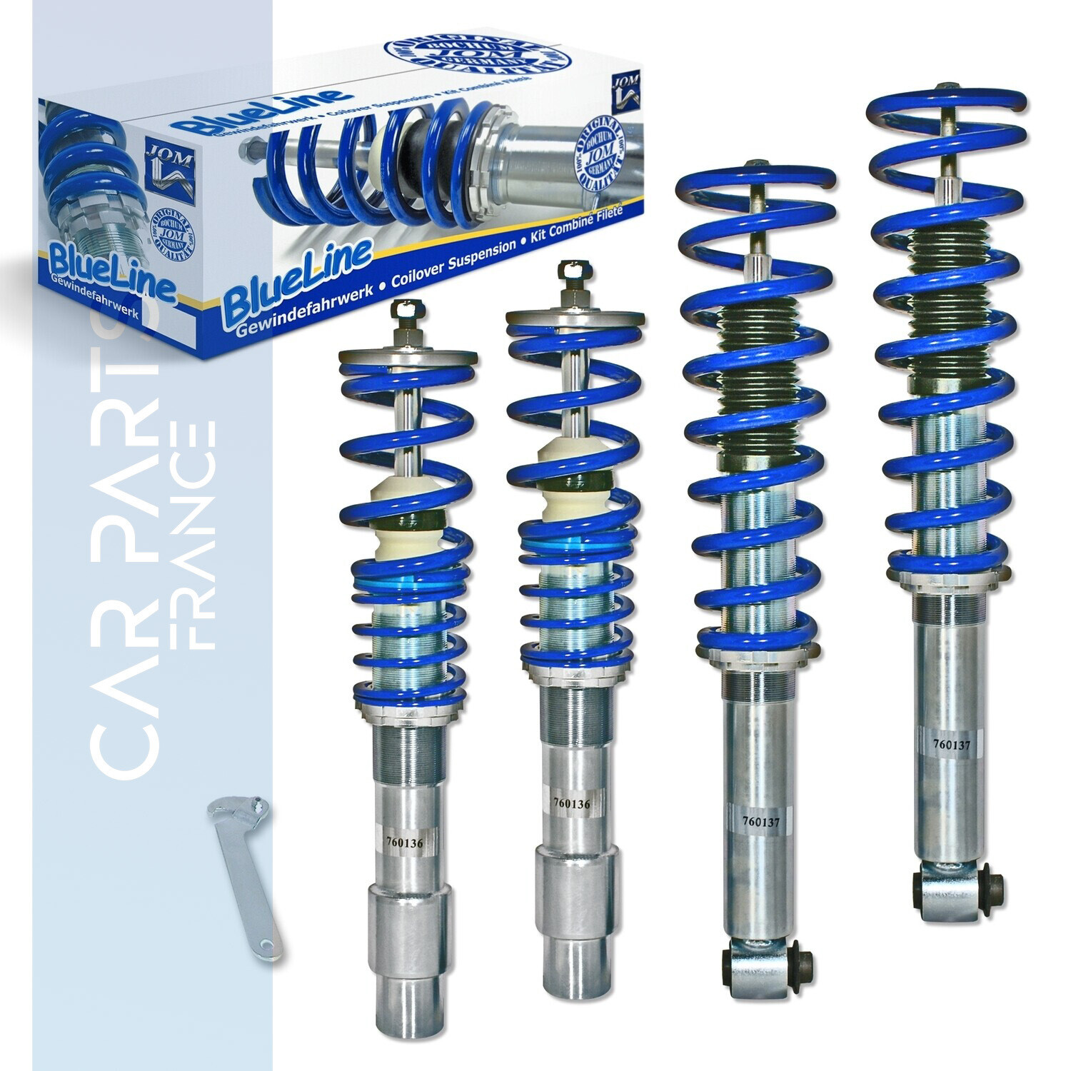 Combinés filetés / Coilovers BlueLine pour BMW Série 5 E60 2003-2010