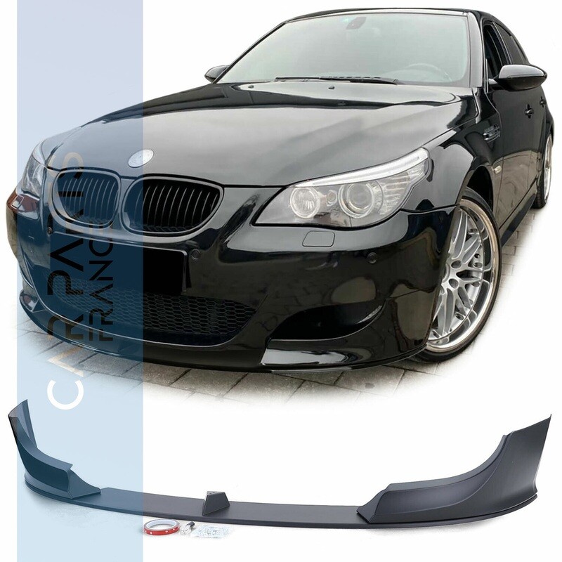 Lame de Pare-chocs avant M M5 pour BMW Série 5 E60 E61 2003-2010 noir mat