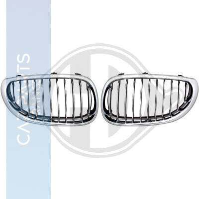 Calandre / Grille pour BMW Série 5 E60 E61 2003-2010 chrome