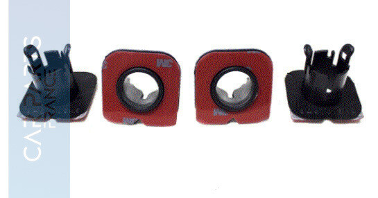 4 Supports de PDC de pare-chocs pour BMW Série 5 E60 E61 Pack M et M5 18MM
