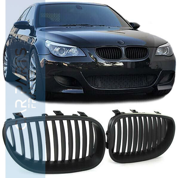 Calandre / Grille​ pour BMW Série 5 E60 E61 2003-2010 noir mat