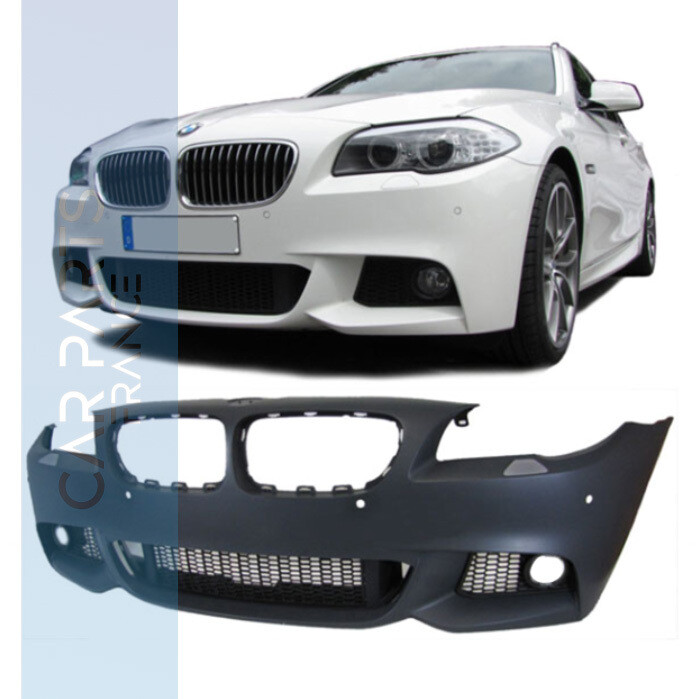 Pare choc Avant pour BMW Série 5 F10 / F11 Look Pack M / M5 / Performance Avec trous PDC