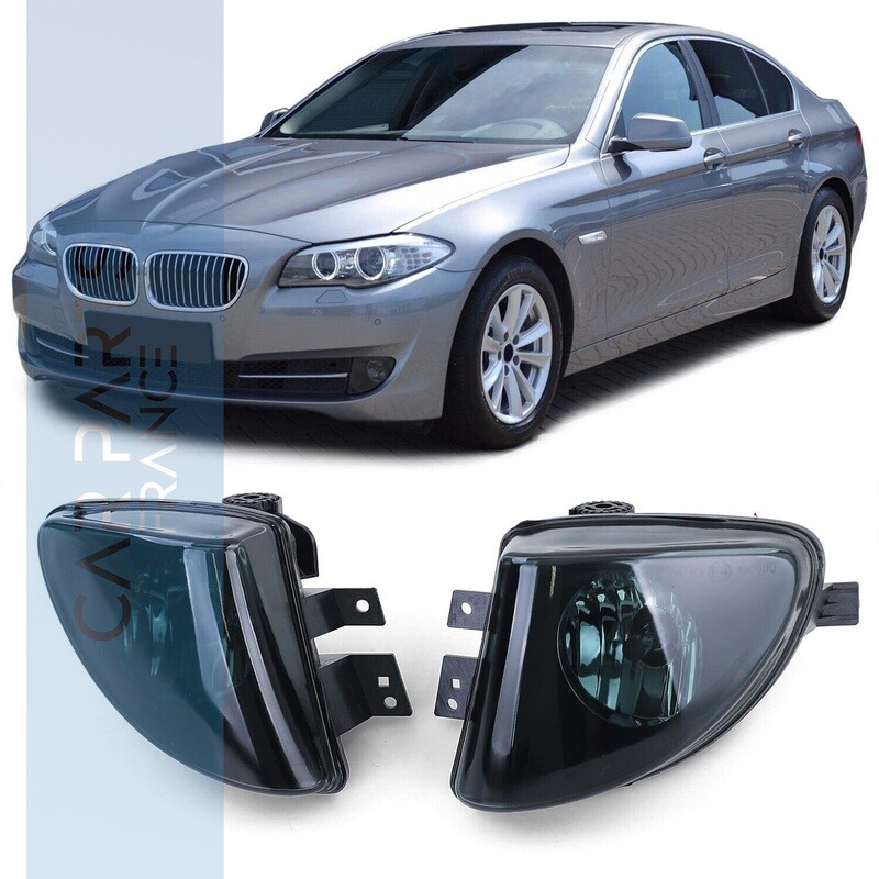 Feux antibrouillard noir pour BMW Série 5 F07 F10 F11 2010-2013