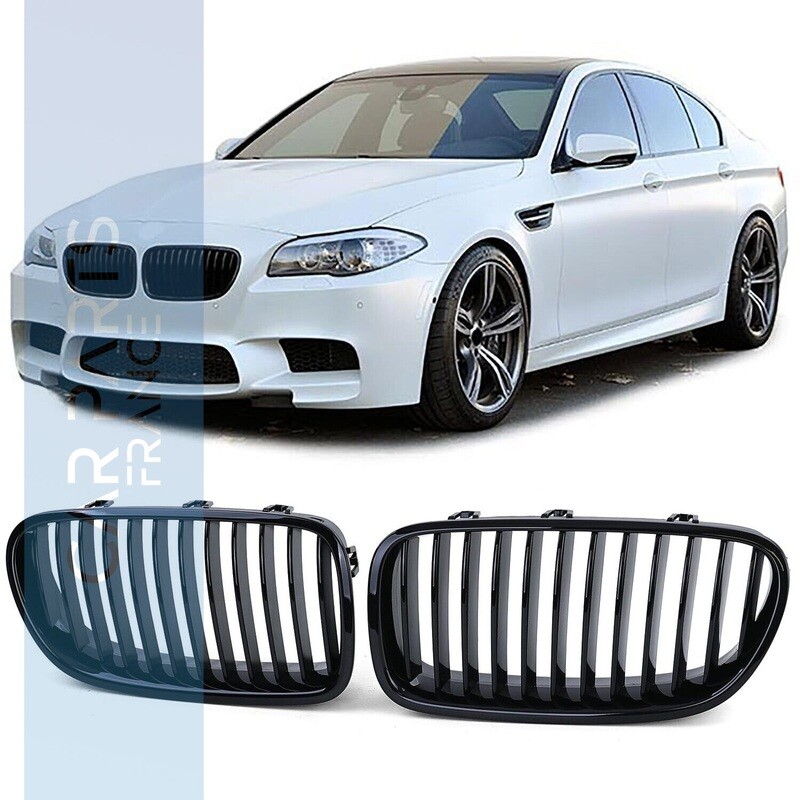 Calandre / Grille pour BMW Série 5 F10 F11 noir brillant