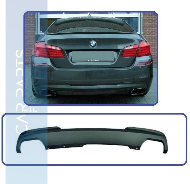 Diffuseur de pare-chocs arriére 4 sorties pour BMW série 5 F10 F11