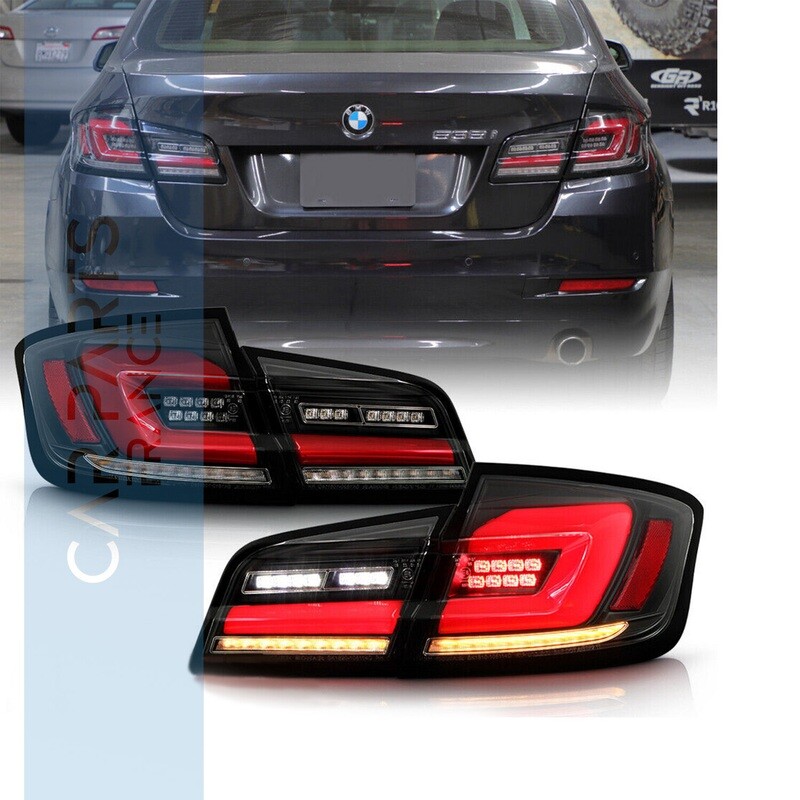 Feux arrières Full LED Fond fumé look G20 pour BMW Série 5 F10 Dynamique
