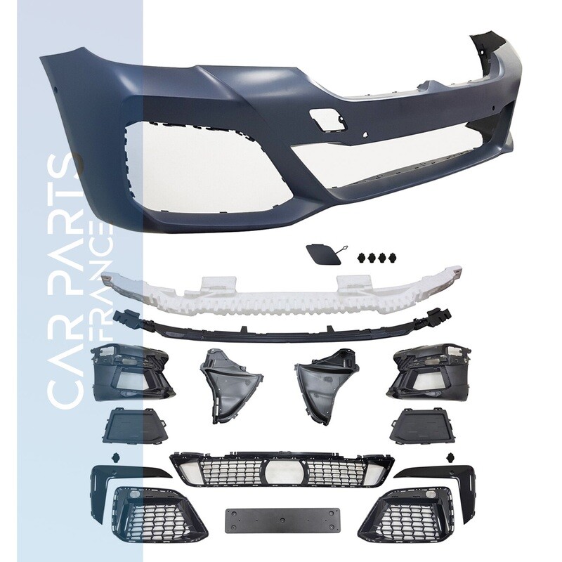 Pare-chocs avant pour BMW Série 5 G30 G31 LCI Pack M 2020-