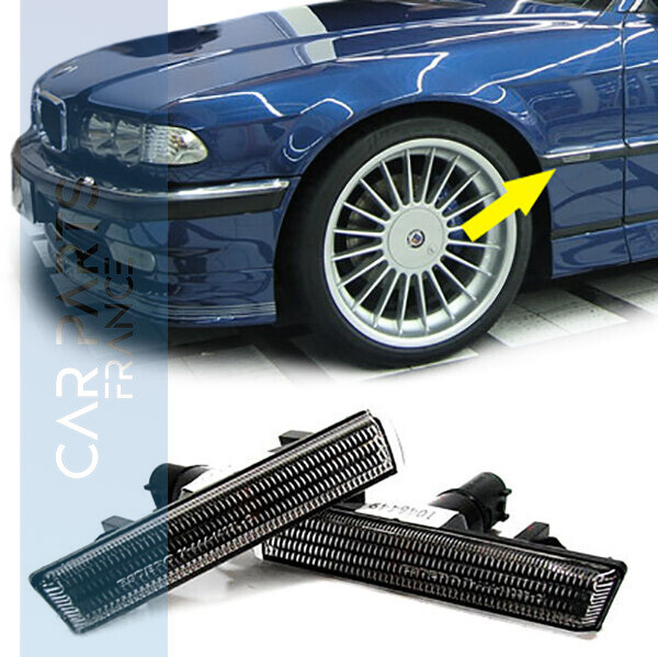 Paire de clignotants latéraux pour Bmw Série 7 E38 de 1994