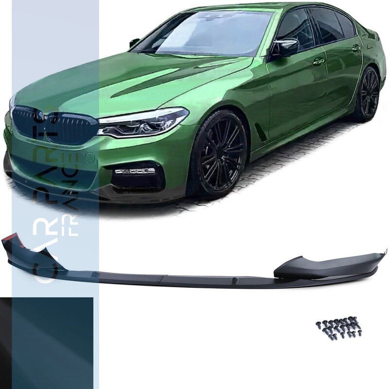 Lame avant Performance pour BMW Série 5 G30 G31 noir mat