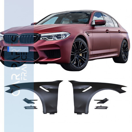 Ailes avant pour BMW Série 5 G30 G31 Look M5