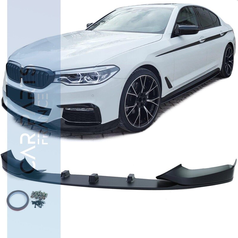 Lame avant Performance pour BMW Série 5 G30 G31 noir mat