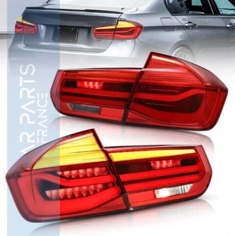 Feux Arrière Full LED pour BMW F30 F35 2012-2019 avec Clignotants Séquentielles