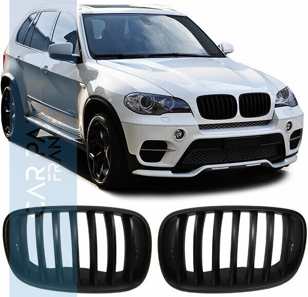 Calandre / Grille pour BMW X5 E70 Noir Look Pack M Performance 2007 - 2013