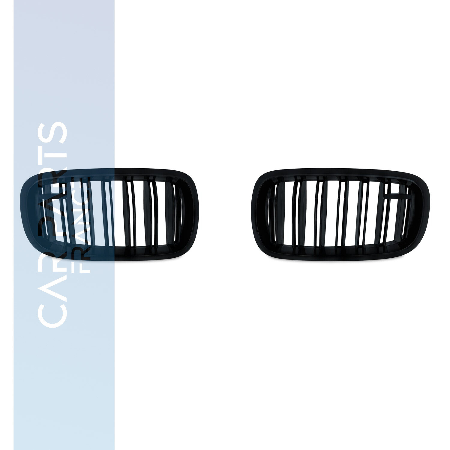 Calandre / Grille double lame Look Pack M Performance pour BMW X5 F15  à partir de 2013 + X6 F16 à partir de 2014