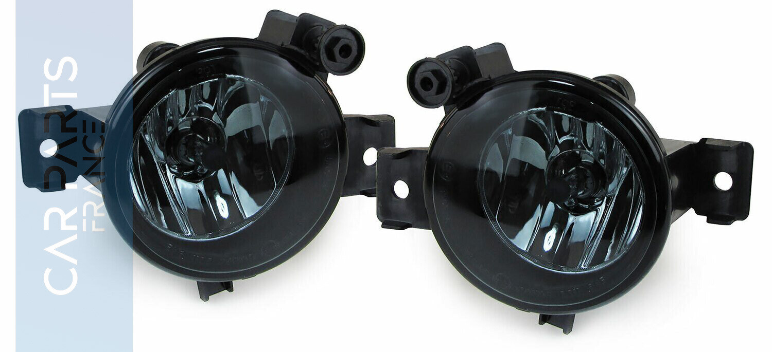 Paire de feux antibrouillard noir fumé pour BMW X5 E70 LCI 2010 - 2013