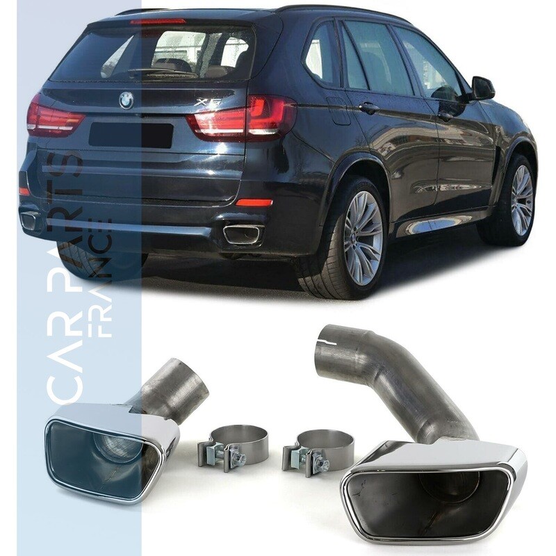 Sorties d'échappement sport look pour BMW BMW X5 F15 à partir de 2013