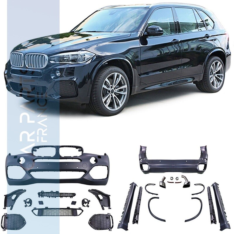 Pare-chocs / kit carrosserie pour BMW X5 F15 2013-2018 Pack M + échappements